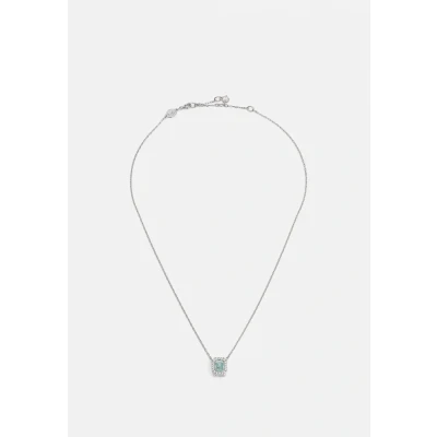 Imagen de Swarovski Collar Millenia para Mujer, Cristal Color Menta, en Baño de Rodio, Colección