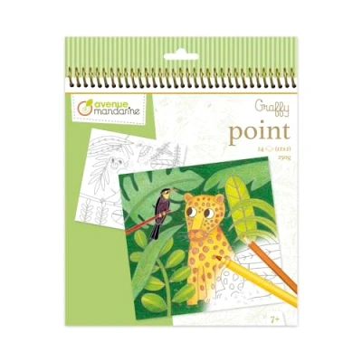 Imagen de Avenue Mandarine Cuaderno para colorear GY154C, Jungle