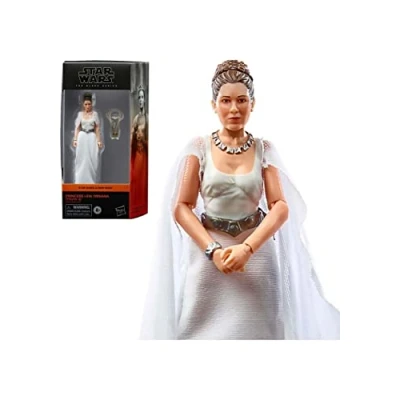 Imagen de Star Wars Hasbro F18765X0 The Black Series Figura de Colección Princess Leia Organa (Yavin 4), a Escala 15 cm, Nueva Esperanza, Edad: 4+