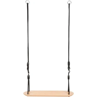 Imagen de small foot Tabla XL Black Line, Columpio Extra Ancho para niños y Adultos, a Partir de 3 años, 12407, Color Negro Naturaleza, Belastbarkeit bis zu 100 kg