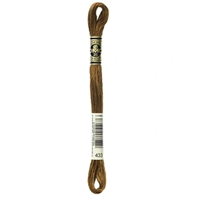 Imagen de DMC Hilo Mouliné®100% algodón Apto para todas las técnicas y todos los soportes, ideal punto de cruz Ovillos 8 m 6 hebras, disponible en 500 colores