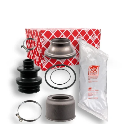 Imagen de FEBI BILSTEIN 08460 Fuelle Palier Eje trasero, lado de rueda Caucho con grasa abrazaderas MERCEDES BENZ: Clase S Berlina, W123 SL Cabrio