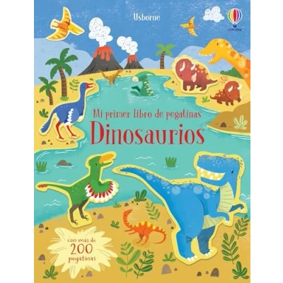 Imagen de dinosaurios (Mi primer libro de pegatinas)