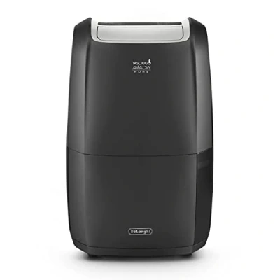 Imagen de Deshumidificador De&#039;Longhi Tasciugo AriaDry DDSX220WFA, 5 l, 90 m3 de superficie, Wifi integrado, Depósito 20 litros, Negro