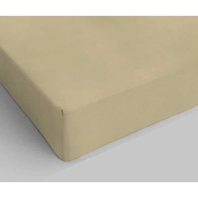 Imagen de Sábana Bajera Ajustable de algodón MAX Color, para Cama Matrimonio, Color Gris