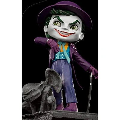 Imagen de Iron Studios DC Comics The Joker IronStuidos Minico Figurine, Color Cranberry (DCCBAT34620 MC)
