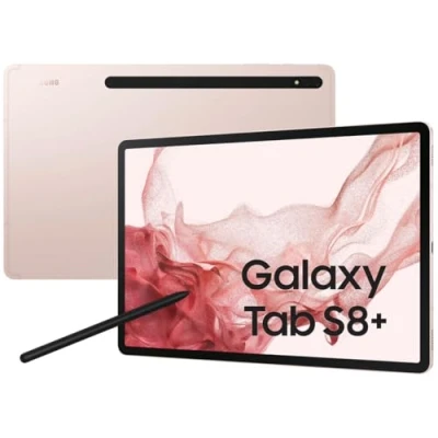 Imagen de Samsung Tablet Galaxy Tab S8+ 5G 12,4&quot; Qualcomm Snapdragon 8 Gen 1 GB RAM 128 Rosa