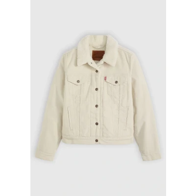 Imagen de Levi&#039;s Original Sherpa Trucker Chaqueta vaquera, Mujer, Talla: Small, Egret