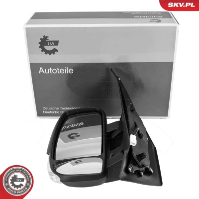 Imagen de espejo retrovisor Esen Skv 97SKV704 izquierda con gran angular para vehíc. volante a la RENAULT: MASTER 3 Kasten, Bus