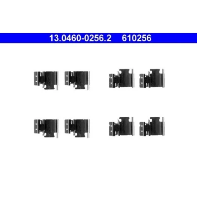 Imagen de ATE 13.0460 0256.2 Kit de accesorios, pastillas frenos TOYOTA: Avensis II Berlina, Hatchback, Station Wagon