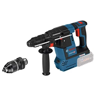 Imagen de Bosch Professional 18V System GBH 26 F Martillo perforador a batería (Brushless, 2,6 J, Ø máx. mm, SDS plus + cilíndrico, sin batería, en caja)