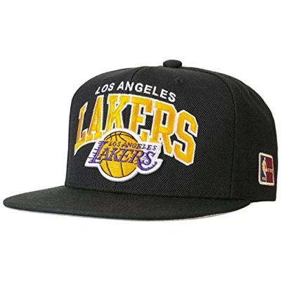 Imagen de Mitchell &amp; Ness Hombres Gorras/Gorra Snapback Black Team Arch LA Lakers