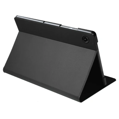 Imagen de Funda tablet Silver HT Samsung A9+, Para 11&quot;, Poliuretano y Microfibra, Antideslizante, Negro
