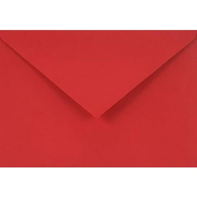Imagen de Netuno 100x sobres de colores rojos DIN C6 114x162mm 115g Sirio Color Lampone solapa engomada puntiaguda sin ventana para invitaciones Navidad tarjetas boda cartas dinero bricolaje fiestas bautizo