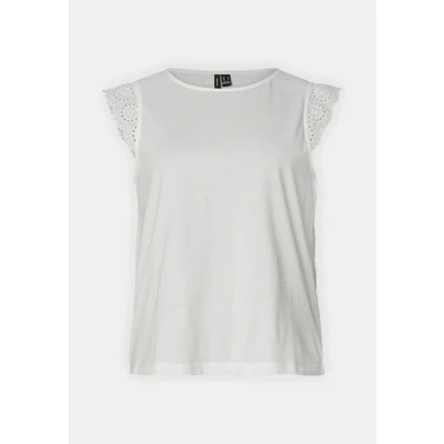 Imagen de Vero Moda Emily SL Gathering JRS NOOS Blusa, Mujer, Talla: Small, Snow white