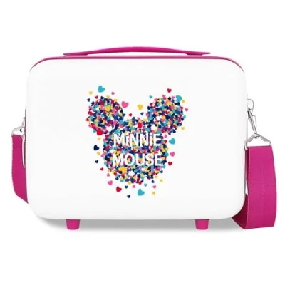 Imagen de Disney Minnie Magic Nececer Adaptable Blanco 29x21x15 cms ABS
