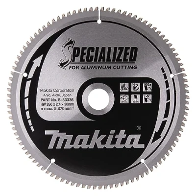 Imagen de Makita Hoja de sierra circular especializado 260 x 30 100 Z (B 33336), Multicolor