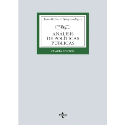 Imagen de Análisis de políticas públicas (Derecho Biblioteca Universitaria Editorial Tecnos)
