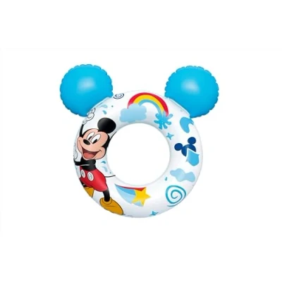 Imagen de Flotador Hinchable Bestway Blanco Mickey Mouse 74x76 Cm