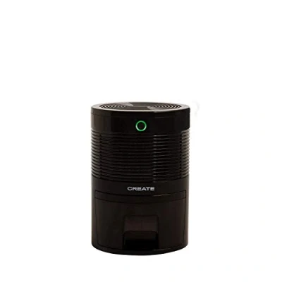 Imagen de CREATE/DRYPLUS/Deshumidificador Mini 600ml Negro/Sistema de apagado automático, Eco friendly, Pequeño y manejable,Fácil usar, Sistema Peltier, 22W