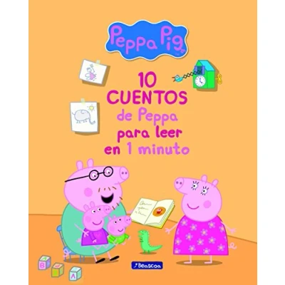 Imagen de Peppa Pig. Recopilatorio de cuentos 10 para leer en 1 minuto