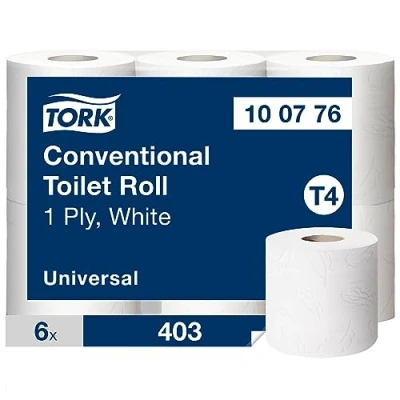Imagen de Tork Gel de Ducha Mini para Cuerpo y Cabello 3 en 1 Luxury S2, Aroma Argán Vainilla, 8 x 475 ml, 420662