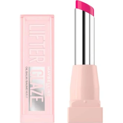 Imagen de Maybelline New York Bálsamo Labial con Color, Labios Suaves y Brillantes, Hasta 24h de Hidratación, Ácido Hialurónico, Lifter Glaze, Tono 003 Rose Bite