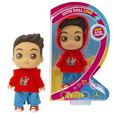 Imagen de Giochi Preziosi Me Contro Te Él yo Style, Cutie Doll Love con Pack En Forma De Corazón, Elige Sofi Y para Coincidir Tu Pareja Favorita, Niñas A Partir 3 Años