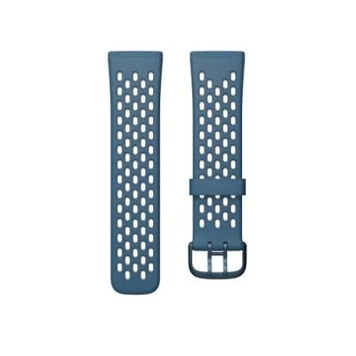 Imagen de Fitbit Versa 3/Sense Watch Strap, Unisex Adult, Zafiro/Gris Niebla, Large