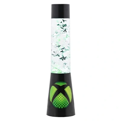 Imagen de Lámpara líquida con brillo y mandos de XBOX flotantes Producto oficial Microsoft, luz noche para habitación o sala juegos