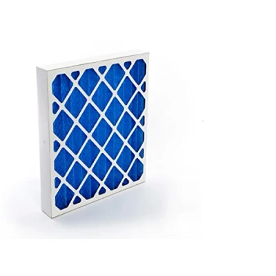 Imagen de GVS Filter Technology G4P.24.24.2.SUA001.002 Paneles filtrantes plisados G4, Azul/Blanco (Pack 2)