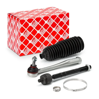 Imagen de FEBI BILSTEIN 39033 Barra de dirección Eje delantero, izquierda con abrazaderas, manguito norauto, oscaro, mister auto