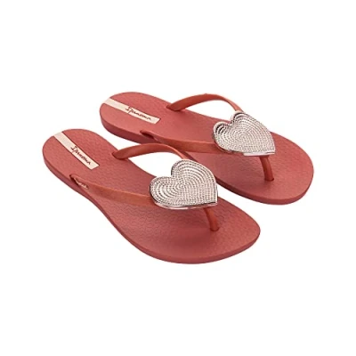 Imagen de Ipanema Chanclas de dedo para mujer Maxi Fashion Ii Fem, Rojo Beige, 35/36 EU