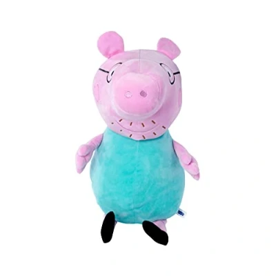 Imagen de Simba Peppa Peluche de papá Pig (37 cm), Color Blanco/Beige, 0 (109261005)