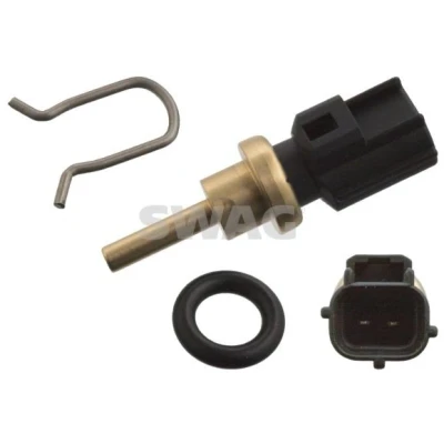 Imagen de SWAG 55 10 3648 Sensor de Temperatura del Refrigerante negro con junta, clip sujeción VOLVO: C30, XC90 I, XC70 II Familiar, FORD: Focus 2
