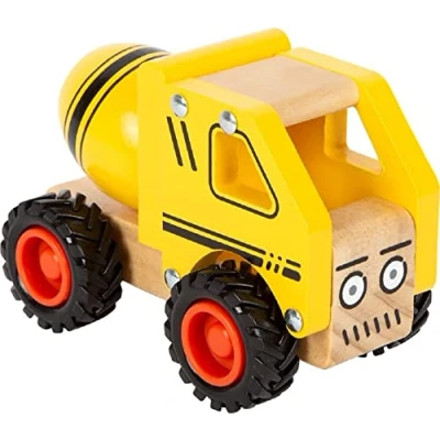 Imagen de Small Foot Hormigonera, vehículo de Juego para niños, en Madera certificada FSC 100%, a Partir 18 Meses, 12286 Toy, Multicolor, pequeño