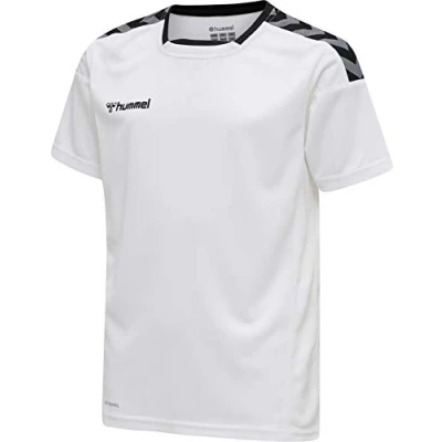 Imagen de hummel hmlAUTHENTIC Kids Poly Jersey S/S Color: White_Talla: 116