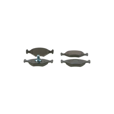 Imagen de BOSCH 0 986 424 514 Juego de pastillas freno Low Metallic Chapa antichirridos, con clip émbolo