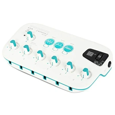 Imagen de CJQAM Aguja de acupuntura eléctrica, estimulador Muscular Electroacupuntura Aparato terapéutico Dispositivo masajeador