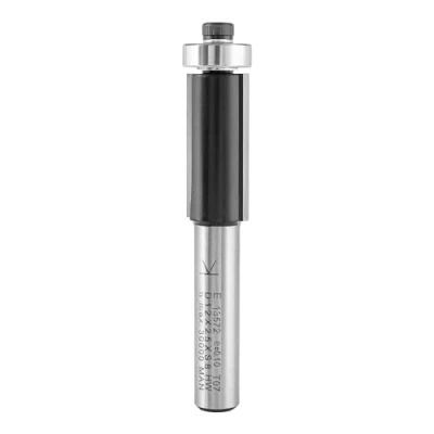 Imagen de ENT 13572 Fresa de enrasar, Vástago (S) 8 mm, Diámetro (D) 12 NL 25 SL 32 GL 65,9 de, en carburo, con rodamiento bolas