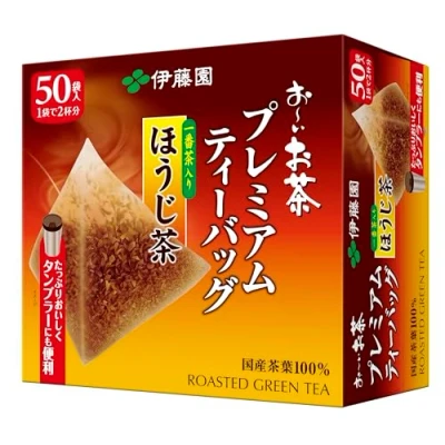 Imagen de Itoen Japanese tea ITO EN premium bag Hojicha 50 bags
