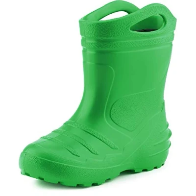 Imagen de Ladeheid EVA Botas de Agua Unisexo Niños Niñas KL051 (Verde, 29 EU)