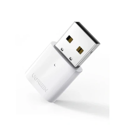 Imagen de UGREEN USB Bluetooth 5.0 Adaptador para PC Portátil Windows 11 10 8.1 7 Dongle Compatible con Mando de PS5 PS4 Xbox Series X Auricular Teclado Ratón Altavoz Blanco