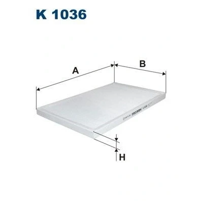 Imagen de Filtro de habitáculo FILTRON K1036