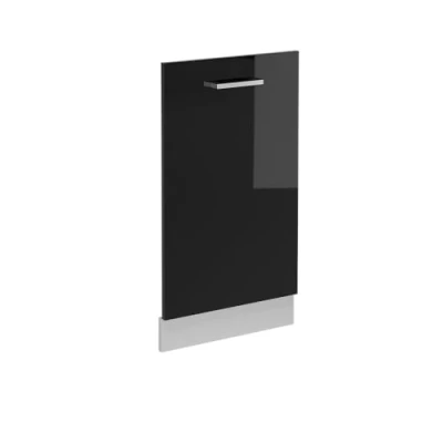 Imagen de Vicco Panel Frontal del lavavajillas R Line, Negro Brillo Intenso, 45 cm sin encimera