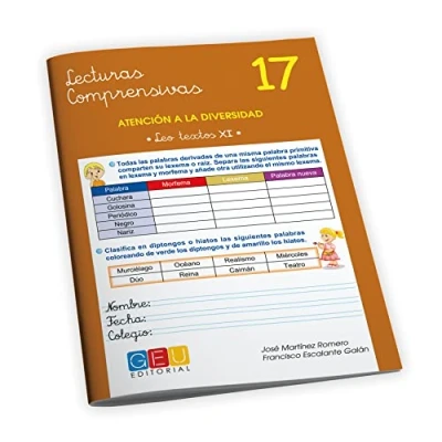 Imagen de Lecturas comprensivas 17 / Editorial GEU 5º Primaria Mejora la comprensión lectora Recomendado como apoyo Actividades sencillas (SIN COLECCION)