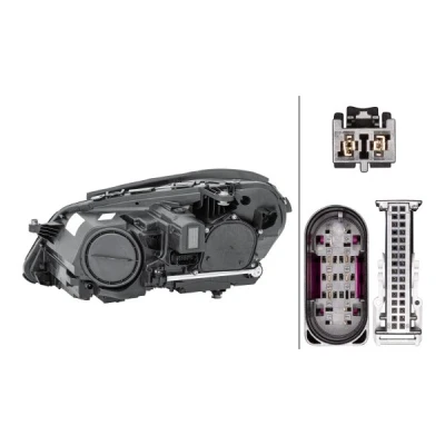 Imagen de HELLA 1LX 011 066 641 Faros derecha H7, PSY24W, LED LED, Halógena 12V para circulación por la izquierda MERCEDES BENZ: Clase E T modell