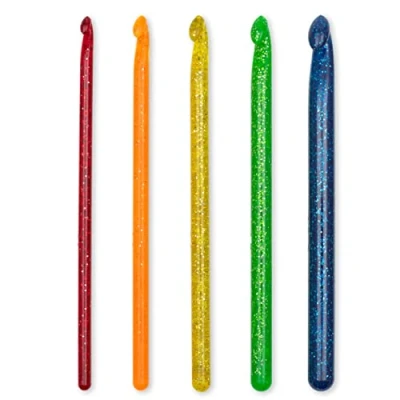 Imagen de Prym Häkelnadel Set &#039;&#039;Pop&#039;&#039; 5,0 10,0 mm Gancho Conjunto, Multicolor, 5 10 mm,