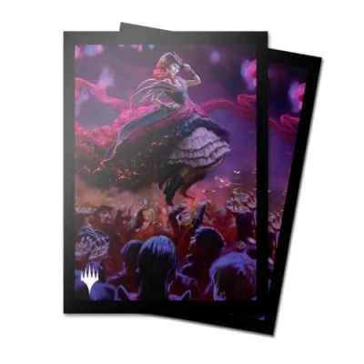 Imagen de Ultra PRO Magic: The Gathering Outlaws of Thunder Junction 100 unidades ChromaFuion fundas para tarjetas de tamaño estándar Ft. Olivia, protege y almacena tus juego, MTG,