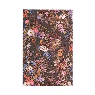 Imagen de Paperblanks Calendario de 12 meses 2024 Floralia Verso Maxi (135 x 210 mm)